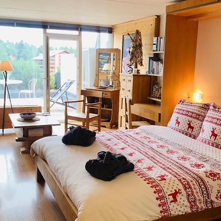 Etrier Daire Crans-Montana Dış mekan fotoğraf