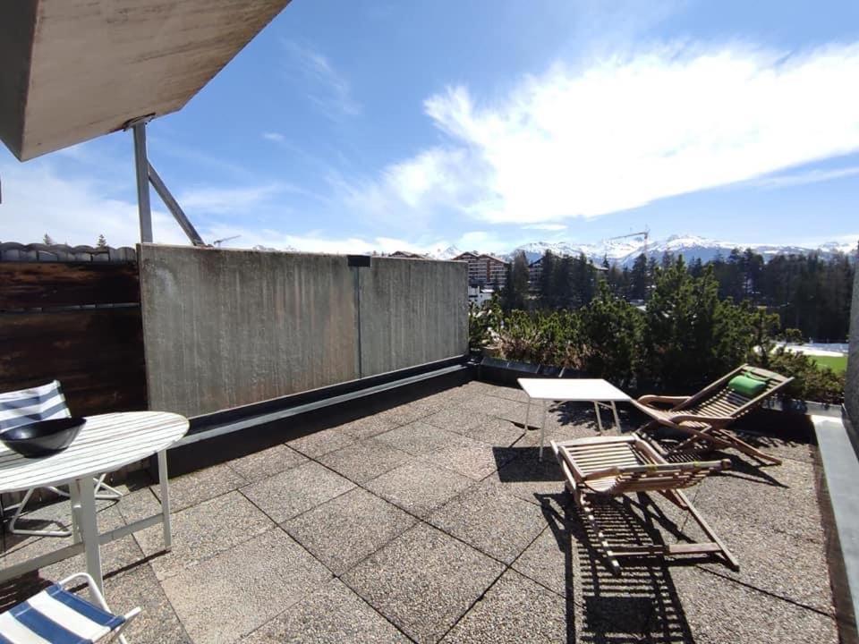 Etrier Daire Crans-Montana Dış mekan fotoğraf